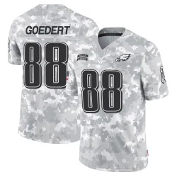Men's Dallas Goedert Philadelphia Eagles No.88 Limited 2024 Salute to Service Jersey - Arctic Camo