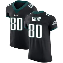 Men's Danny Gray Philadelphia Eagles No.80 Elite Alternate Vapor Untouchable Jersey - Black