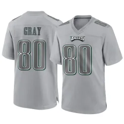 Men's Danny Gray Philadelphia Eagles No.80 Game Atmosphere Fashion Jersey - Gray