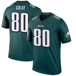 Men's Danny Gray Philadelphia Eagles No.80 Legend Jersey - Green