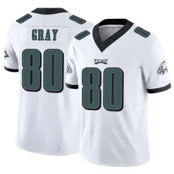 Men's Danny Gray Philadelphia Eagles No.80 Limited Vapor F.U.S.E. Jersey - White