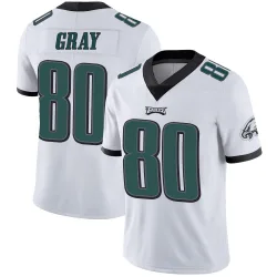 Men's Danny Gray Philadelphia Eagles No.80 Limited Vapor Untouchable Jersey - White