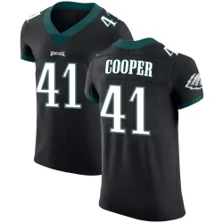 Men's Darius Cooper Philadelphia Eagles No.41 Elite Alternate Vapor Untouchable Jersey - Black