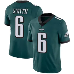 Men's DeVonta Smith Philadelphia Eagles No.6 Limited Midnight Team Color Vapor Untouchable Jersey - Green