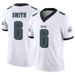 Men's DeVonta Smith Philadelphia Eagles No.6 Limited Vapor F.U.S.E. Jersey - White