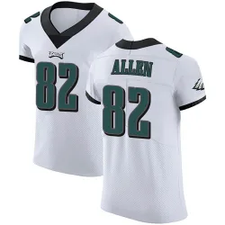 Men's Devon Allen Philadelphia Eagles No.82 Elite Vapor Untouchable Jersey - White