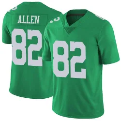 Men's Devon Allen Philadelphia Eagles No.82 Limited Vapor Untouchable Jersey - Green