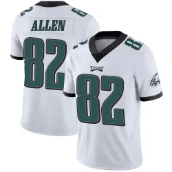 Men's Devon Allen Philadelphia Eagles No.82 Limited Vapor Untouchable Jersey - White