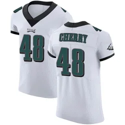 Men's Don Cherry Philadelphia Eagles No.48 Elite Vapor Untouchable Jersey - White