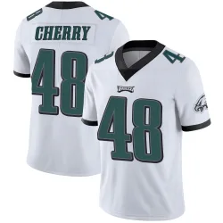 Men's Don Cherry Philadelphia Eagles No.48 Limited Vapor Untouchable Jersey - White