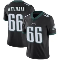 Men's Drew Kendall Philadelphia Eagles No.66 Limited Alternate Vapor Untouchable Jersey - Black