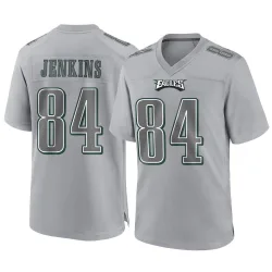 Men's E.J. Jenkins Philadelphia Eagles No.84 Game Atmosphere Fashion Jersey - Gray