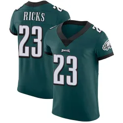 Men's Eli Ricks Philadelphia Eagles No.23 Elite Midnight Team Color Vapor Untouchable Jersey - Green