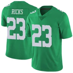 Men's Eli Ricks Philadelphia Eagles No.23 Limited Vapor Untouchable Jersey - Green