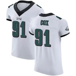Men's Fletcher Cox Philadelphia Eagles No.91 Elite Vapor Untouchable Jersey - White