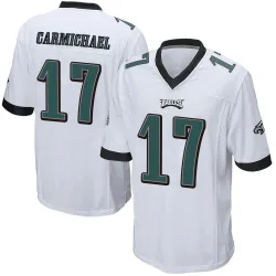 Men's Harold Carmichael Philadelphia Eagles No.17 Game Jersey - White