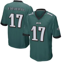 Men's Harold Carmichael Philadelphia Eagles No.17 Game Team Color Jersey - Green