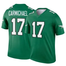 Men's Harold Carmichael Philadelphia Eagles No.17 Legend Kelly Alternate Jersey - Green