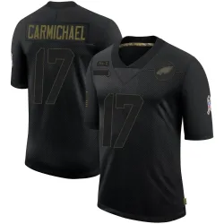 Men's Harold Carmichael Philadelphia Eagles No.17 Limited 2020 Salute To Service Jersey - Black