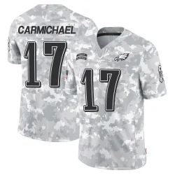 Men's Harold Carmichael Philadelphia Eagles No.17 Limited 2024 Salute to Service Jersey - Arctic Camo
