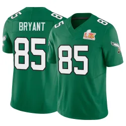 Men's Harrison Bryant Philadelphia Eagles No.85 Limited Kelly Alternate Vapor F.U.S.E. Super Bowl LIX Jersey - Green