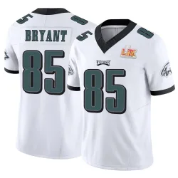 Men's Harrison Bryant Philadelphia Eagles No.85 Limited Vapor F.U.S.E. Super Bowl LIX Jersey - White