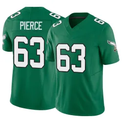 Men's Hollin Pierce Philadelphia Eagles No.63 Limited Kelly Alternate Vapor F.U.S.E. Jersey - Green