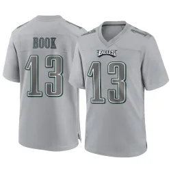 Men's Ian Book Philadelphia Eagles No.13 Game Atmosphere Fashion Jersey - Gray