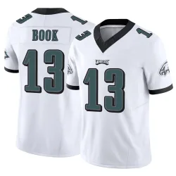 Men's Ian Book Philadelphia Eagles No.13 Limited Vapor F.U.S.E. Jersey - White