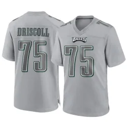 Men's Jack Driscoll Philadelphia Eagles No.75 Game Atmosphere Fashion Jersey - Gray