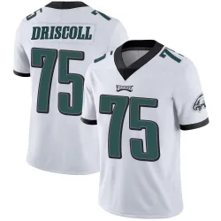 Men's Jack Driscoll Philadelphia Eagles No.75 Limited Vapor Untouchable Jersey - White