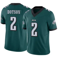 Men's Jahan Dotson Philadelphia Eagles No.2 Limited Vapor F.U.S.E. Jersey - Green