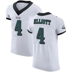 Men's Jake Elliott Philadelphia Eagles No.4 Elite Vapor Untouchable Jersey - White