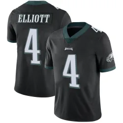 Men's Jake Elliott Philadelphia Eagles No.4 Limited Alternate Vapor Untouchable Jersey - Black