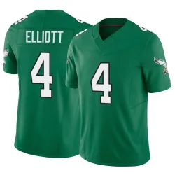Men's Jake Elliott Philadelphia Eagles No.4 Limited Kelly Alternate Vapor F.U.S.E. Jersey - Green