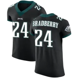 Men's James Bradberry IV Philadelphia Eagles No.24 Elite Alternate Vapor Untouchable Jersey - Black