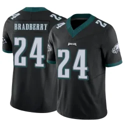 Men's James Bradberry IV Philadelphia Eagles No.24 Limited Vapor F.U.S.E. Jersey - Black