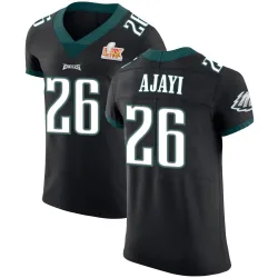 Men's Jay Ajayi Philadelphia Eagles No.26 Elite Alternate Vapor Untouchable Super Bowl LIX Jersey - Black