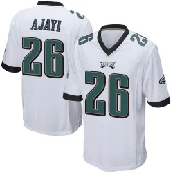 Men's Jay Ajayi Philadelphia Eagles No.26 Game Jersey - White
