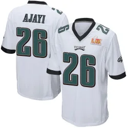 Men's Jay Ajayi Philadelphia Eagles No.26 Game Super Bowl LIX Jersey - White