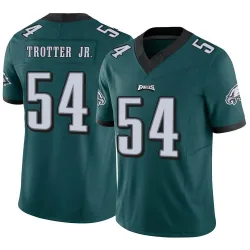 Men's Jeremiah Trotter Jr. Philadelphia Eagles No.54 Limited Vapor F.U.S.E. Jersey - Green