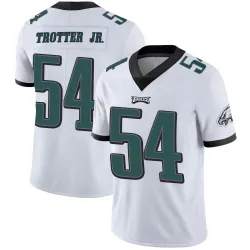 Men's Jeremiah Trotter Jr. Philadelphia Eagles No.54 Limited Vapor Untouchable Jersey - White