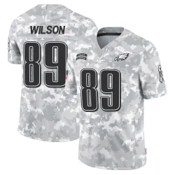 Men's Johnny Wilson Philadelphia Eagles No.89 Limited 2024 Salute to Service Jersey - Arctic Camo