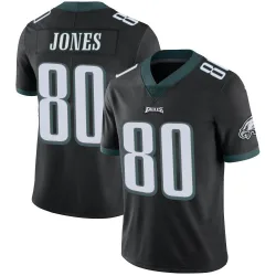 Men's Julio Jones Philadelphia Eagles No.80 Limited Alternate Vapor Untouchable Jersey - Black