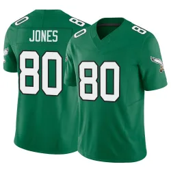 Men's Julio Jones Philadelphia Eagles No.80 Limited Kelly Alternate Vapor F.U.S.E. Jersey - Green