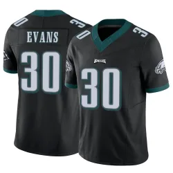 Men's Justin Evans Philadelphia Eagles No.30 Limited Vapor F.U.S.E. Jersey - Black
