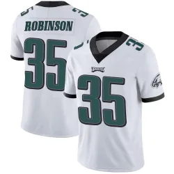 Men's Keilan Robinson Philadelphia Eagles No.35 Limited Vapor Untouchable Jersey - White