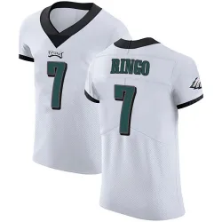 Men's Kelee Ringo Philadelphia Eagles No.7 Elite Vapor Untouchable Jersey - White