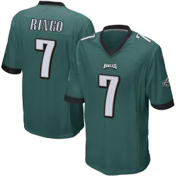 Men's Kelee Ringo Philadelphia Eagles No.7 Game Team Color Jersey - Green