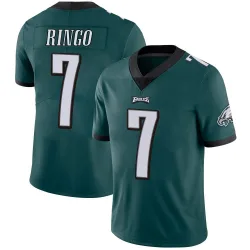 Men's Kelee Ringo Philadelphia Eagles No.7 Limited Midnight Team Color Vapor Untouchable Jersey - Green